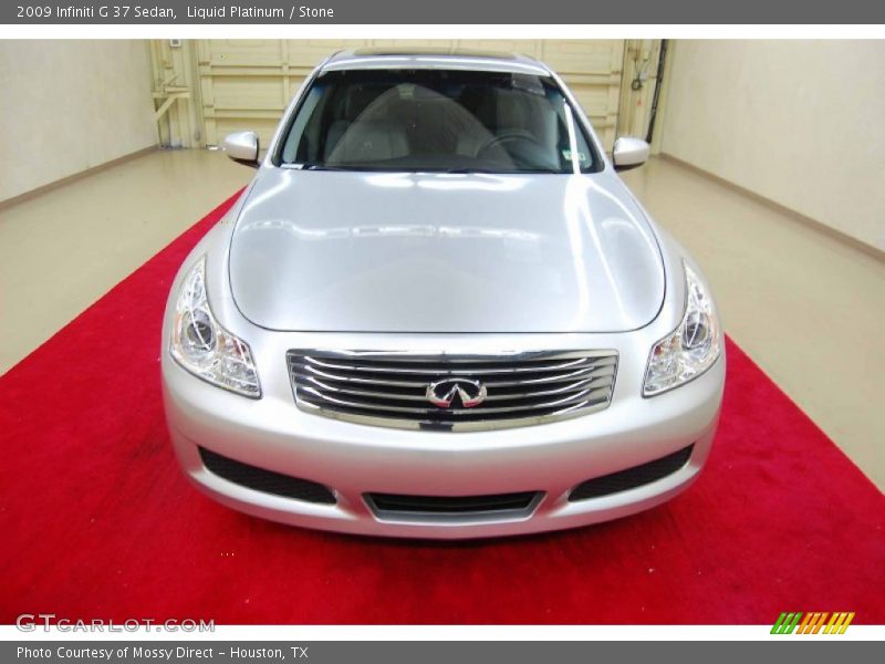 Liquid Platinum / Stone 2009 Infiniti G 37 Sedan