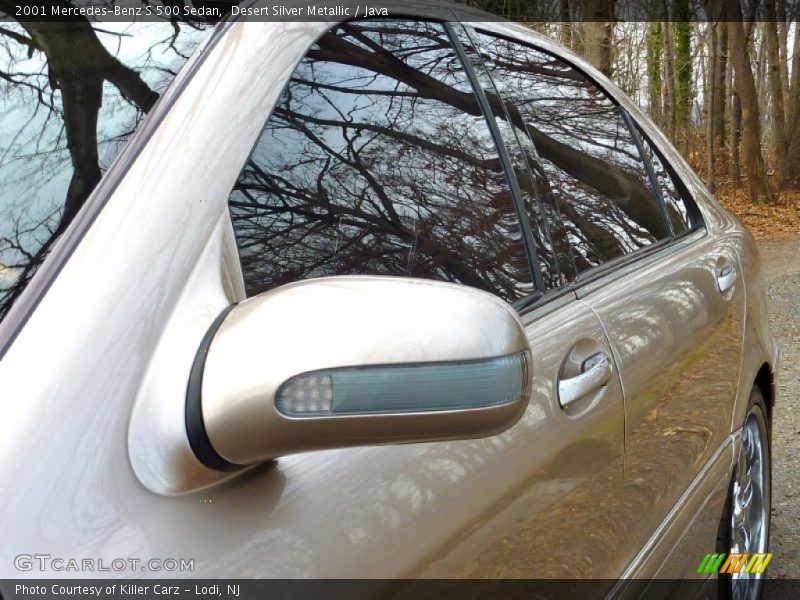 Desert Silver Metallic / Java 2001 Mercedes-Benz S 500 Sedan