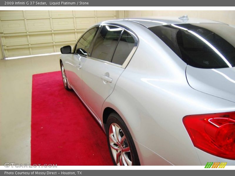 Liquid Platinum / Stone 2009 Infiniti G 37 Sedan