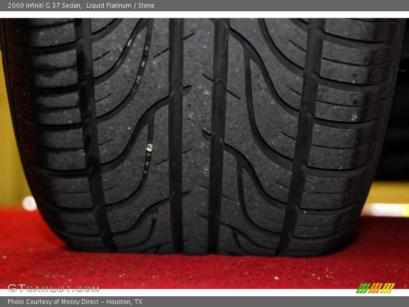 Liquid Platinum / Stone 2009 Infiniti G 37 Sedan