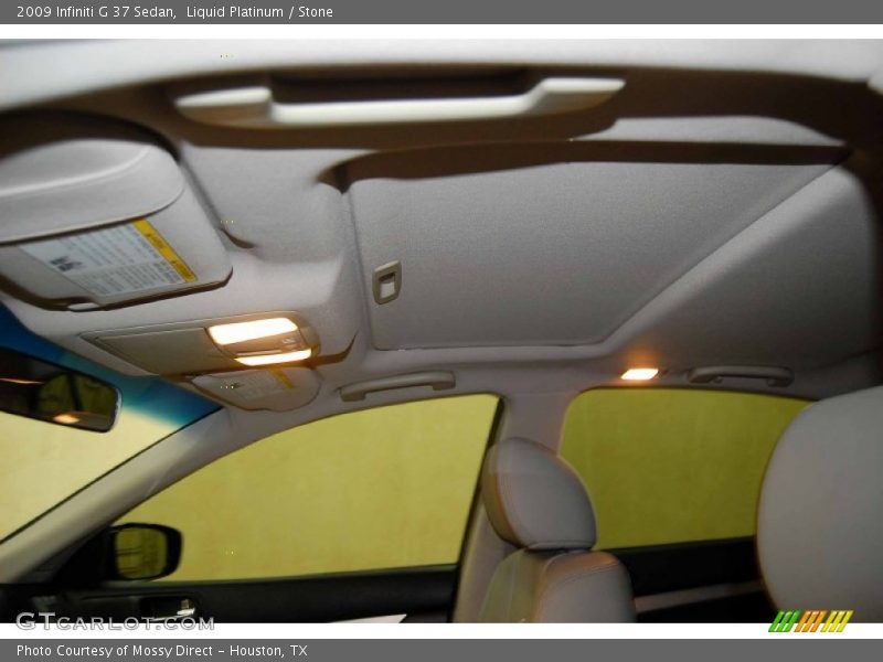 Liquid Platinum / Stone 2009 Infiniti G 37 Sedan