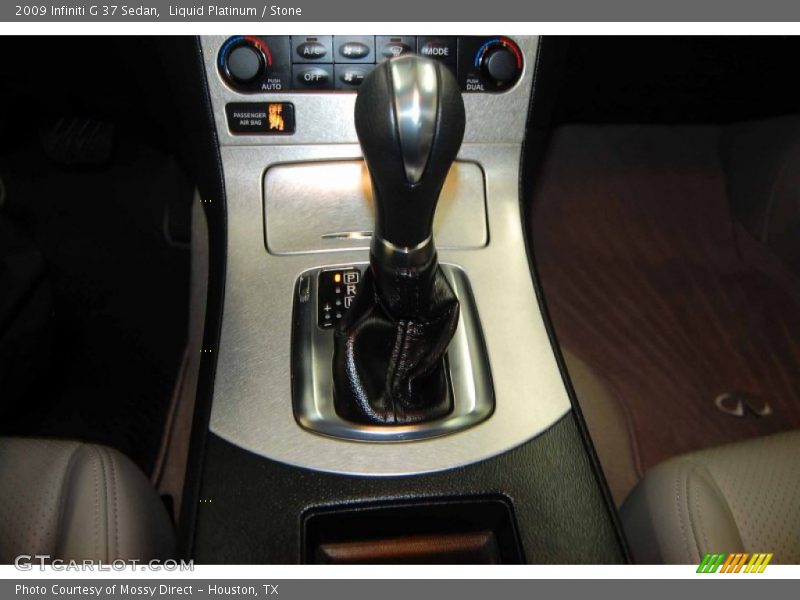 Liquid Platinum / Stone 2009 Infiniti G 37 Sedan