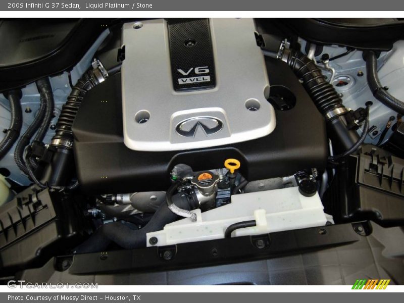 Liquid Platinum / Stone 2009 Infiniti G 37 Sedan