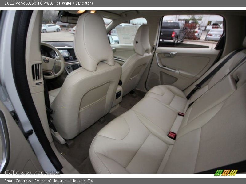  2012 XC60 T6 AWD Sandstone Interior