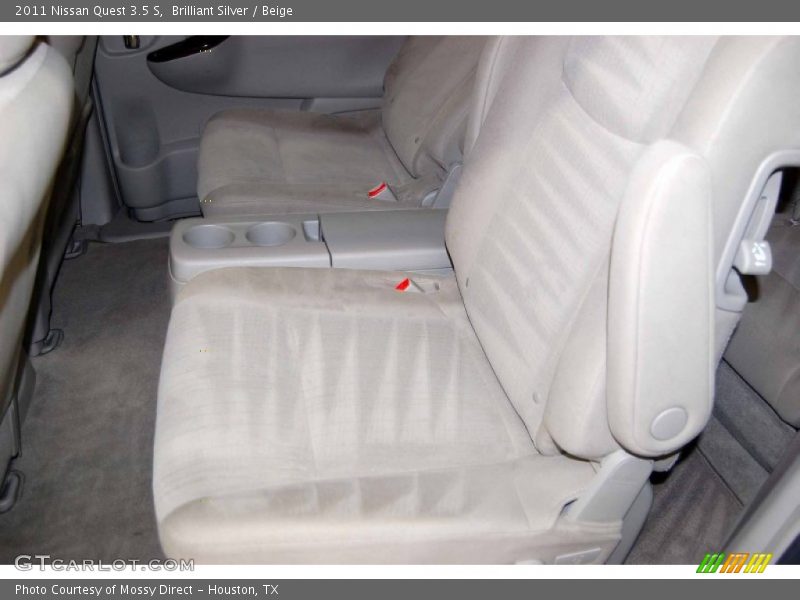 Brilliant Silver / Beige 2011 Nissan Quest 3.5 S