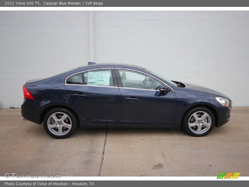 Caspian Blue Metallic / Soft Beige 2012 Volvo S60 T5