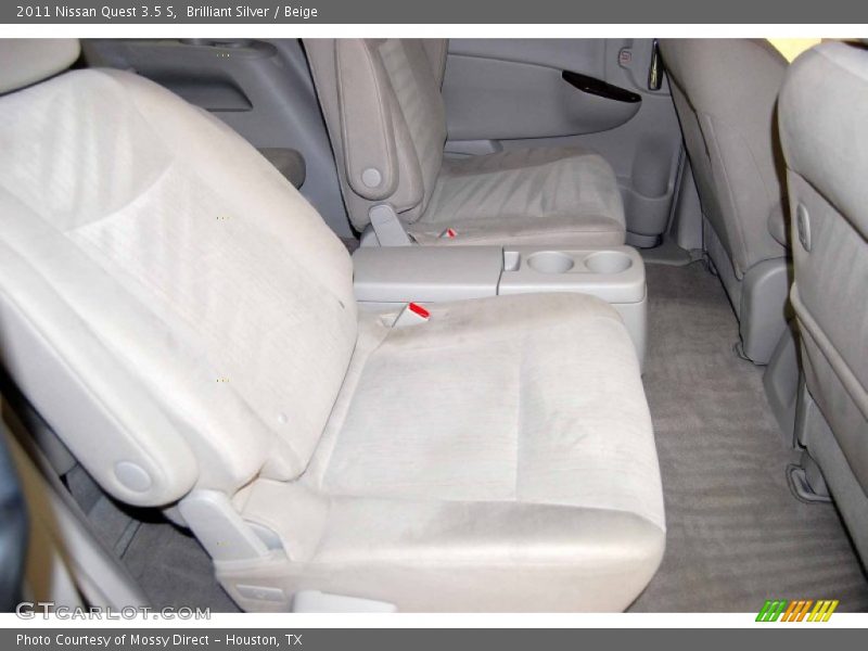 Brilliant Silver / Beige 2011 Nissan Quest 3.5 S