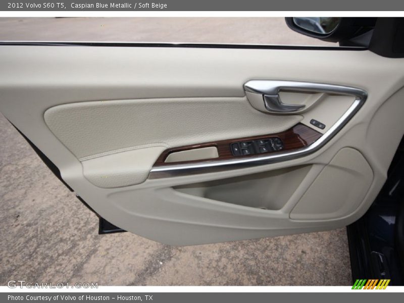 Caspian Blue Metallic / Soft Beige 2012 Volvo S60 T5