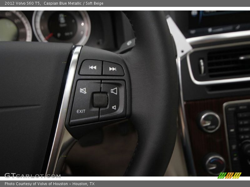 Caspian Blue Metallic / Soft Beige 2012 Volvo S60 T5