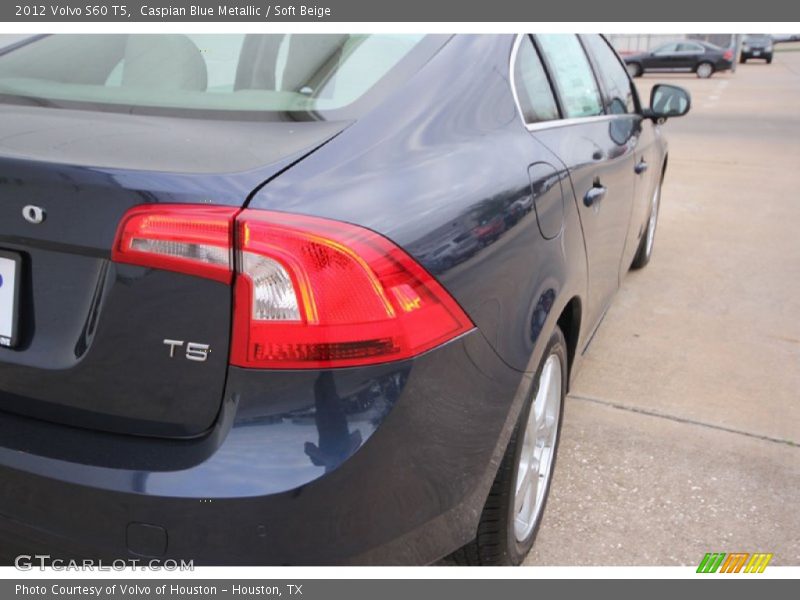 Caspian Blue Metallic / Soft Beige 2012 Volvo S60 T5