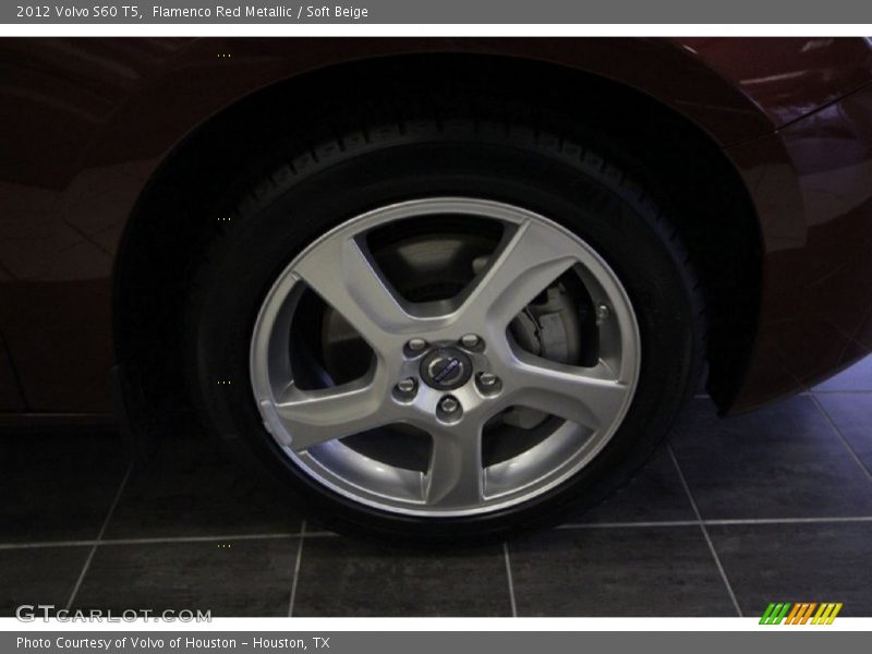 Flamenco Red Metallic / Soft Beige 2012 Volvo S60 T5