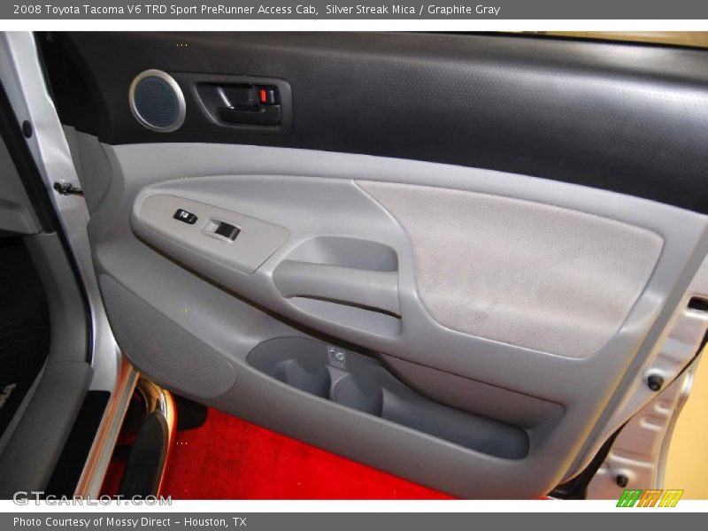Silver Streak Mica / Graphite Gray 2008 Toyota Tacoma V6 TRD Sport PreRunner Access Cab