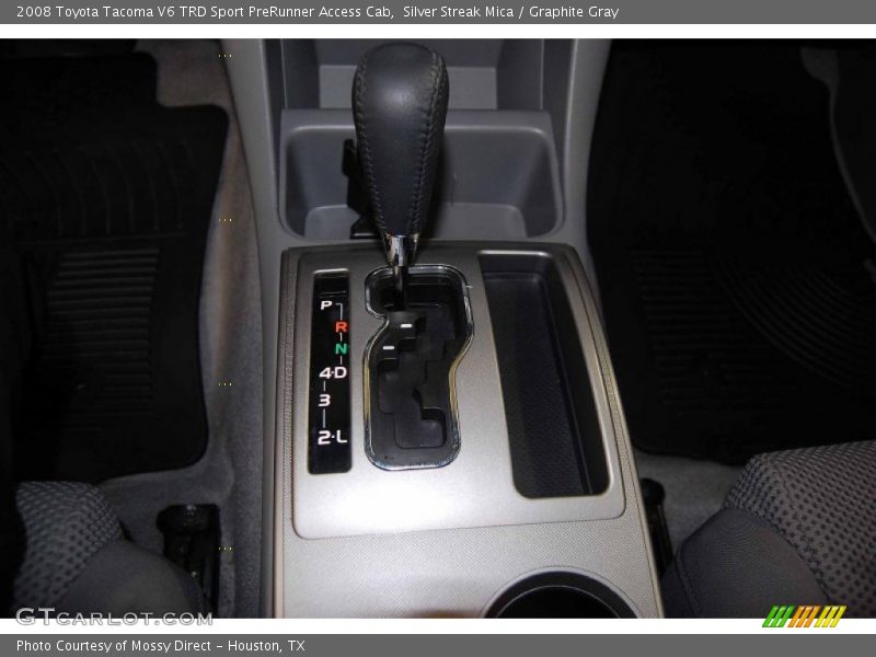 Silver Streak Mica / Graphite Gray 2008 Toyota Tacoma V6 TRD Sport PreRunner Access Cab