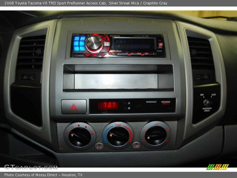Silver Streak Mica / Graphite Gray 2008 Toyota Tacoma V6 TRD Sport PreRunner Access Cab