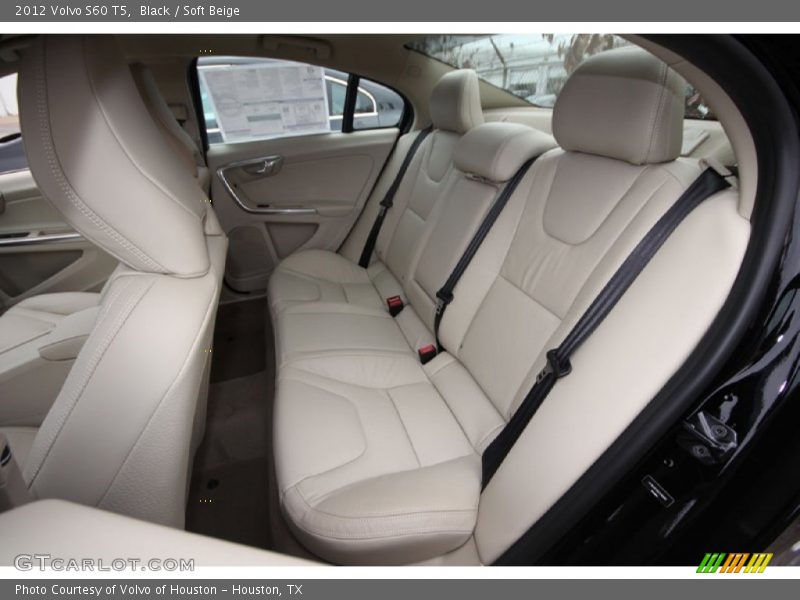 Black / Soft Beige 2012 Volvo S60 T5