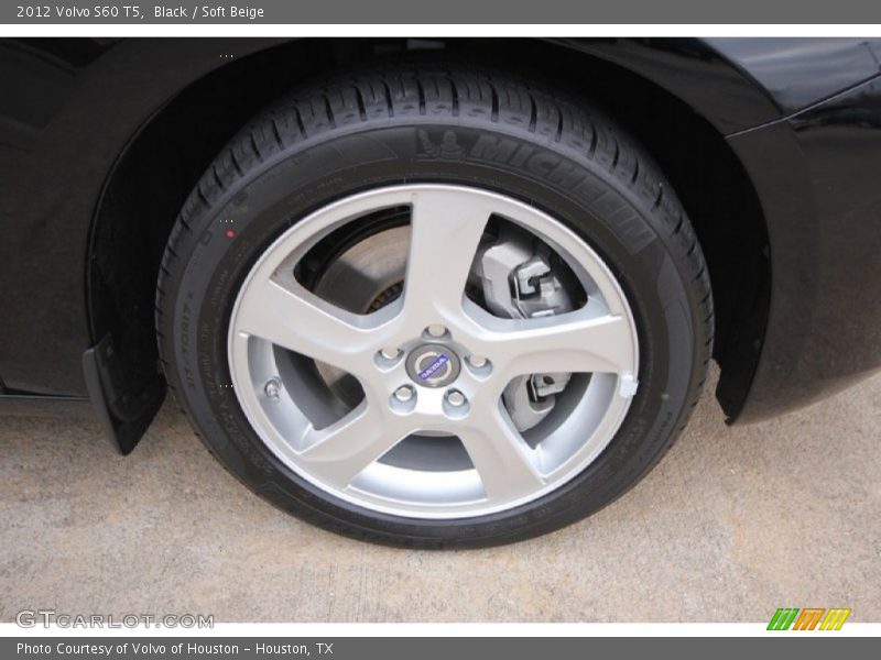 Black / Soft Beige 2012 Volvo S60 T5
