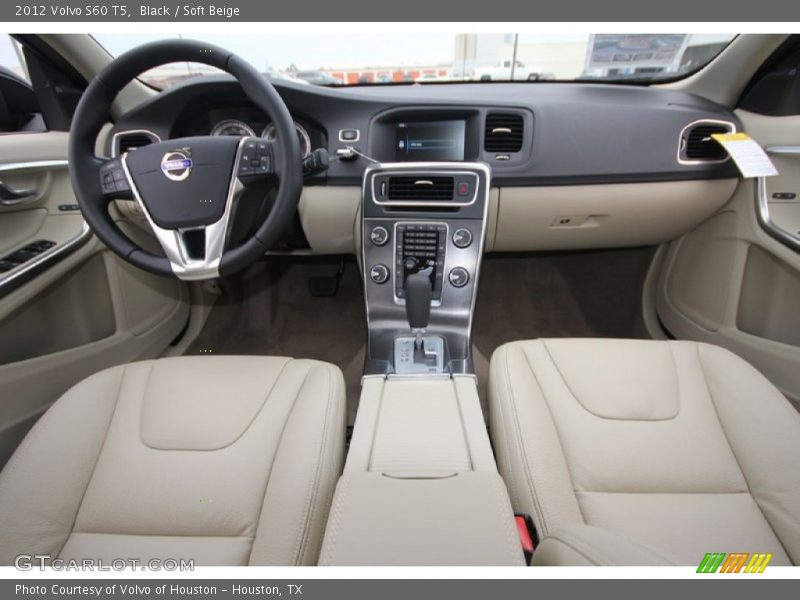 Black / Soft Beige 2012 Volvo S60 T5