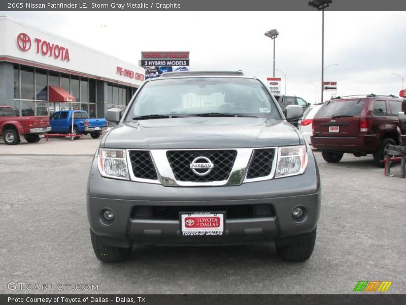 Storm Gray Metallic / Graphite 2005 Nissan Pathfinder LE