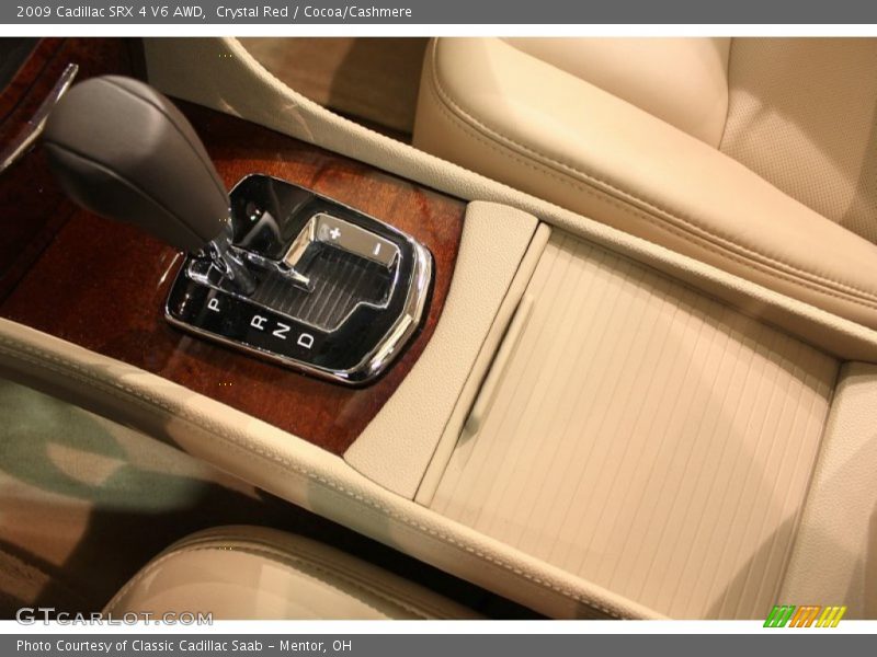 Crystal Red / Cocoa/Cashmere 2009 Cadillac SRX 4 V6 AWD