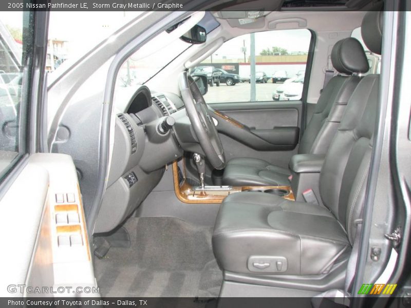 Storm Gray Metallic / Graphite 2005 Nissan Pathfinder LE
