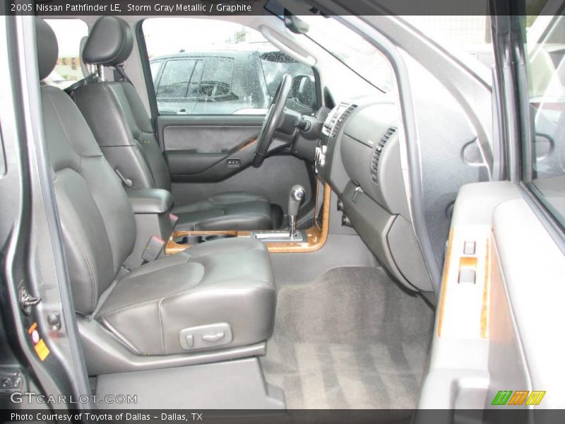 Storm Gray Metallic / Graphite 2005 Nissan Pathfinder LE