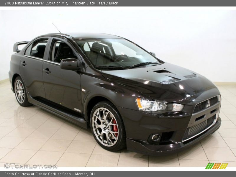 Front 3/4 View of 2008 Lancer Evolution MR