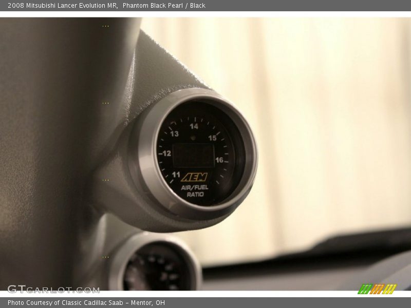 Phantom Black Pearl / Black 2008 Mitsubishi Lancer Evolution MR