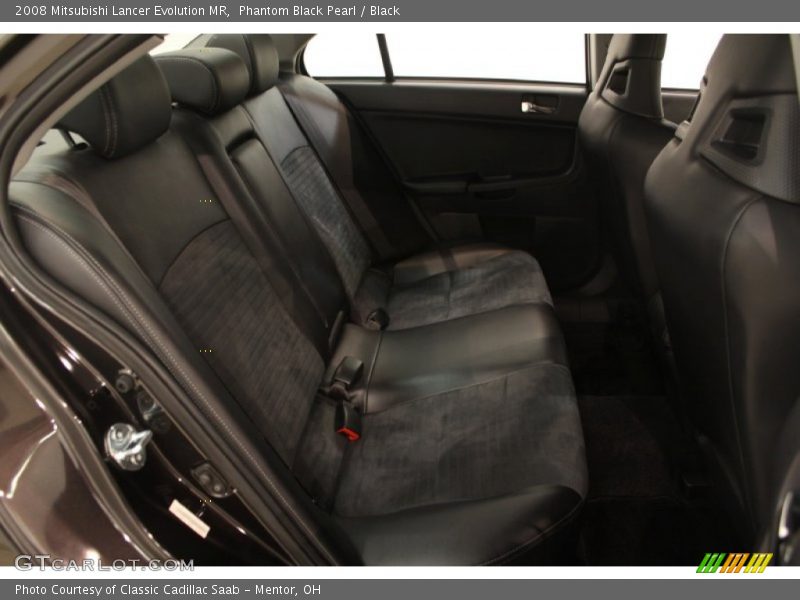  2008 Lancer Evolution MR Black Interior