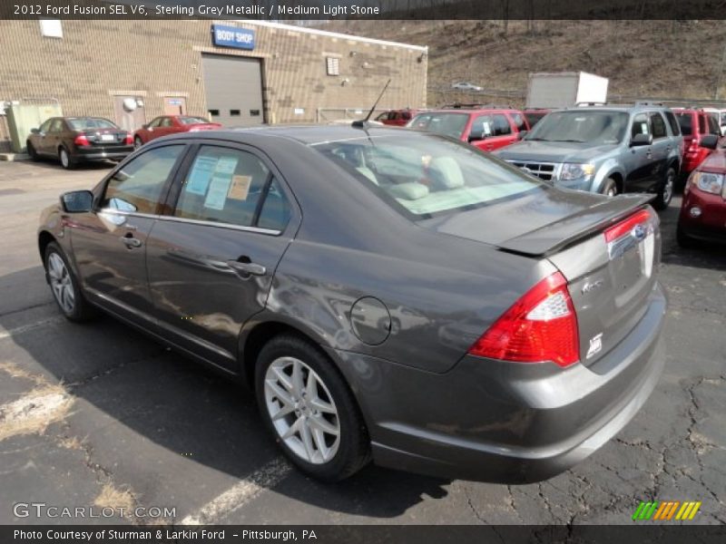 Sterling Grey Metallic / Medium Light Stone 2012 Ford Fusion SEL V6