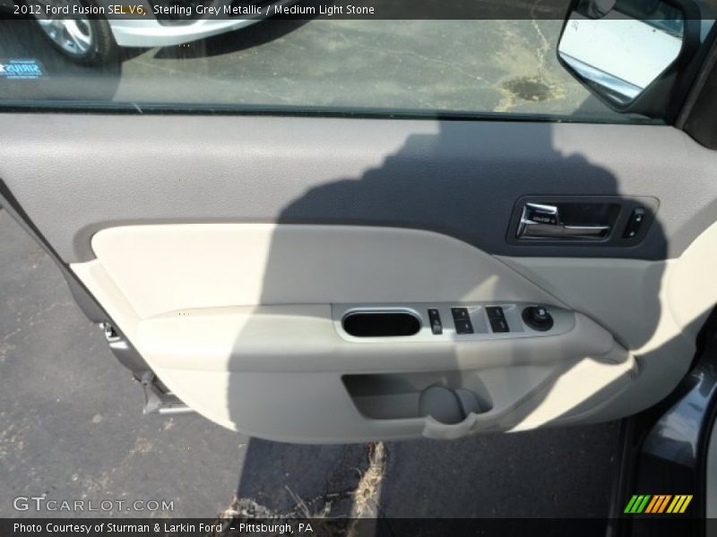 Sterling Grey Metallic / Medium Light Stone 2012 Ford Fusion SEL V6