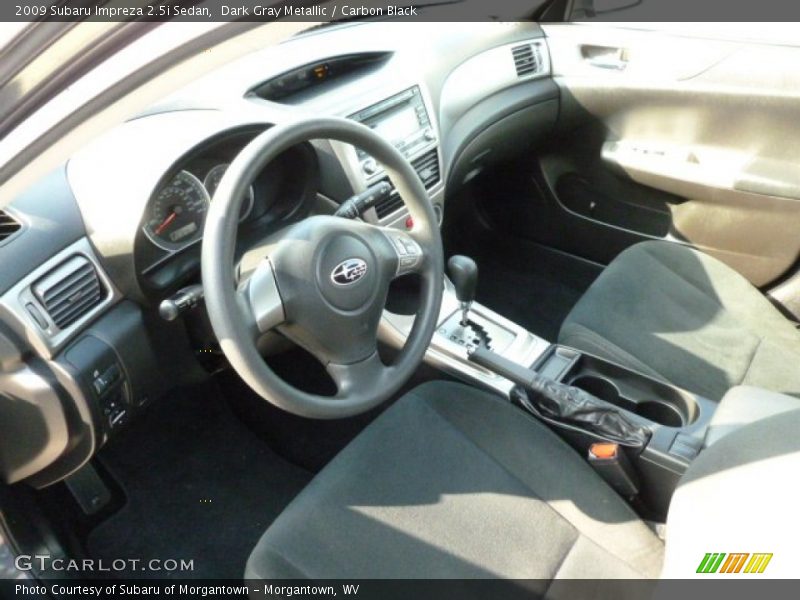 Dark Gray Metallic / Carbon Black 2009 Subaru Impreza 2.5i Sedan