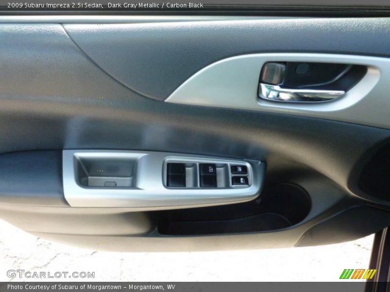 Dark Gray Metallic / Carbon Black 2009 Subaru Impreza 2.5i Sedan