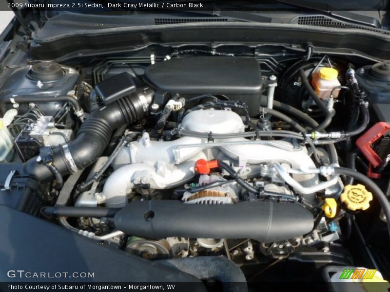 Dark Gray Metallic / Carbon Black 2009 Subaru Impreza 2.5i Sedan