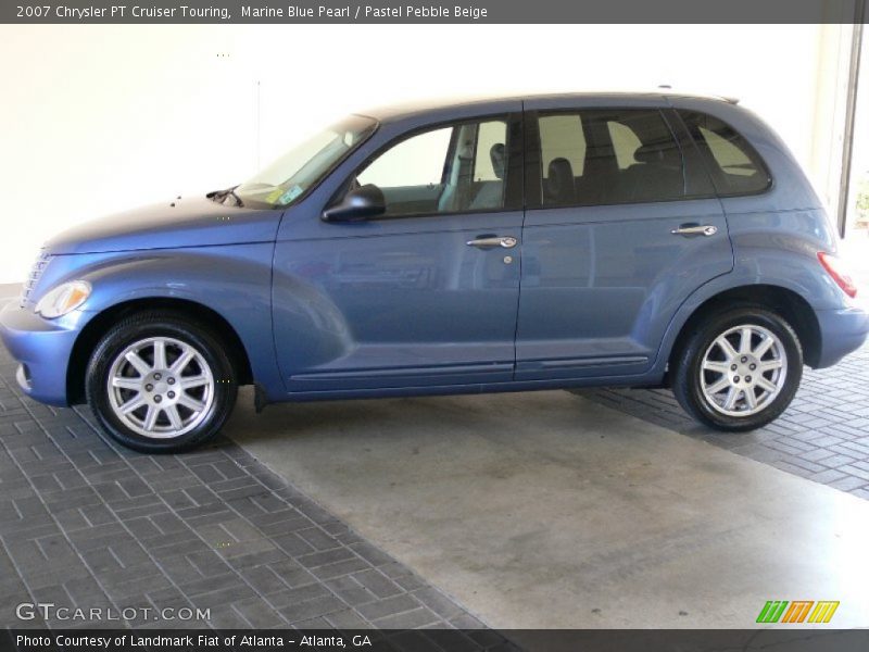 Marine Blue Pearl / Pastel Pebble Beige 2007 Chrysler PT Cruiser Touring