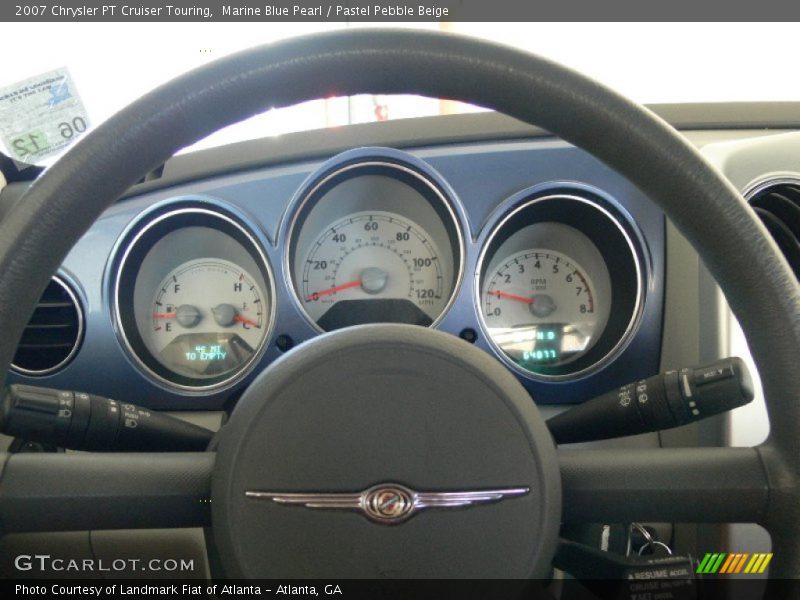 Marine Blue Pearl / Pastel Pebble Beige 2007 Chrysler PT Cruiser Touring