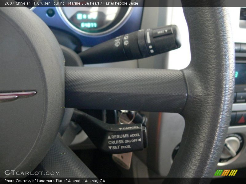 Marine Blue Pearl / Pastel Pebble Beige 2007 Chrysler PT Cruiser Touring