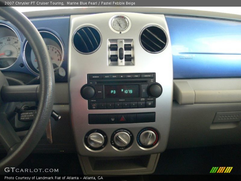 Marine Blue Pearl / Pastel Pebble Beige 2007 Chrysler PT Cruiser Touring