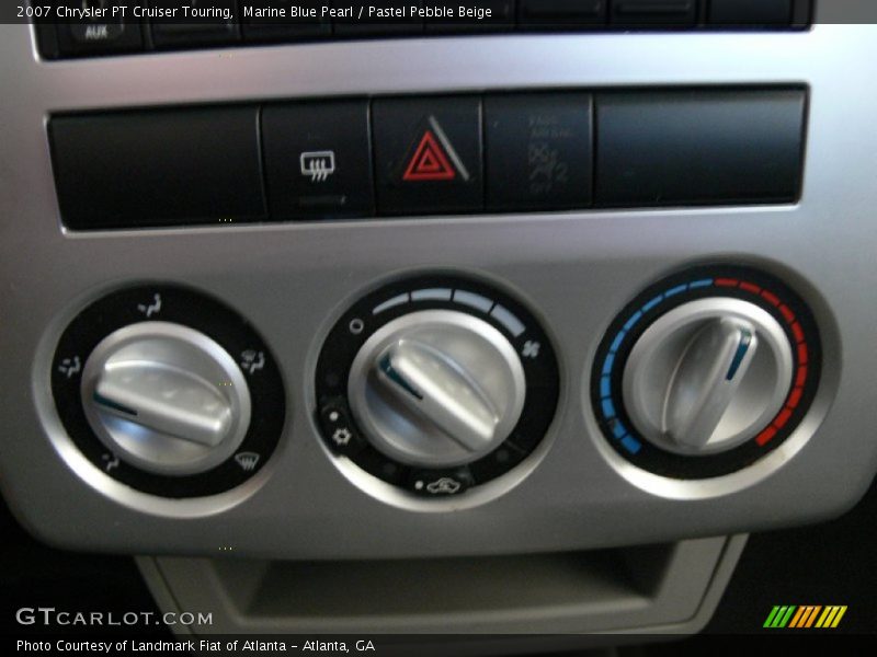 Marine Blue Pearl / Pastel Pebble Beige 2007 Chrysler PT Cruiser Touring