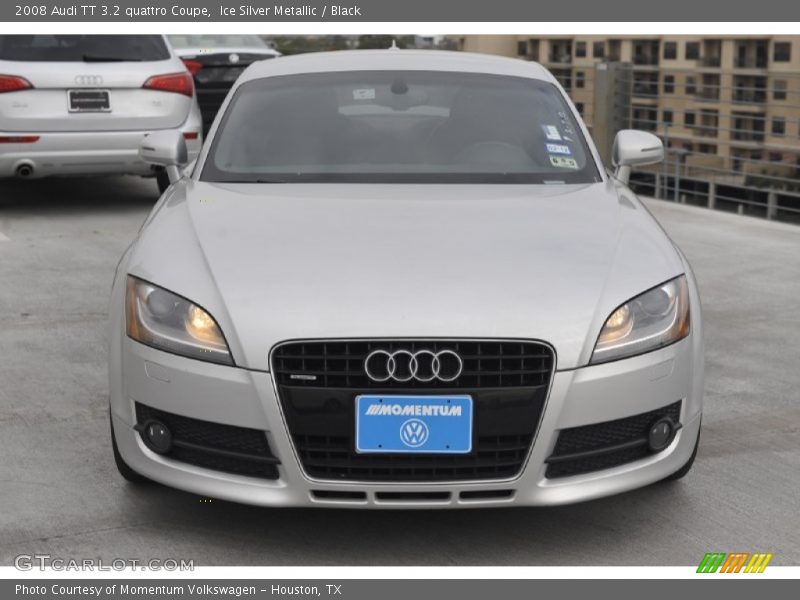 Ice Silver Metallic / Black 2008 Audi TT 3.2 quattro Coupe