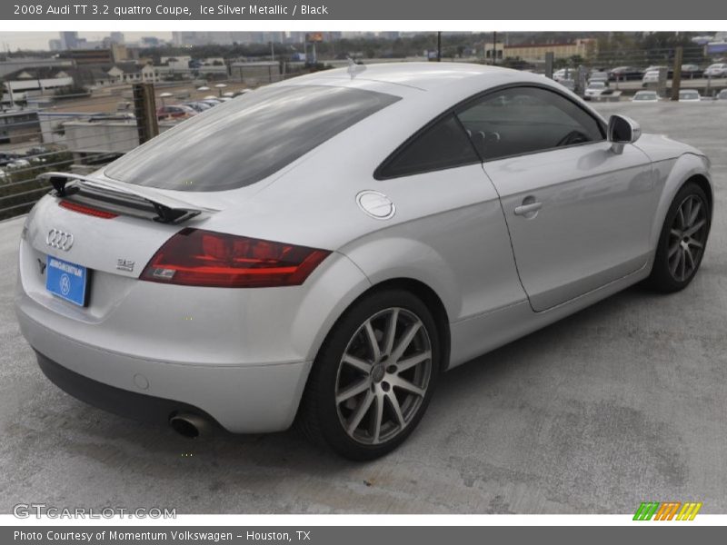 Ice Silver Metallic / Black 2008 Audi TT 3.2 quattro Coupe