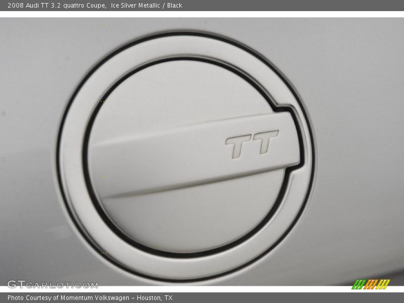 Ice Silver Metallic / Black 2008 Audi TT 3.2 quattro Coupe