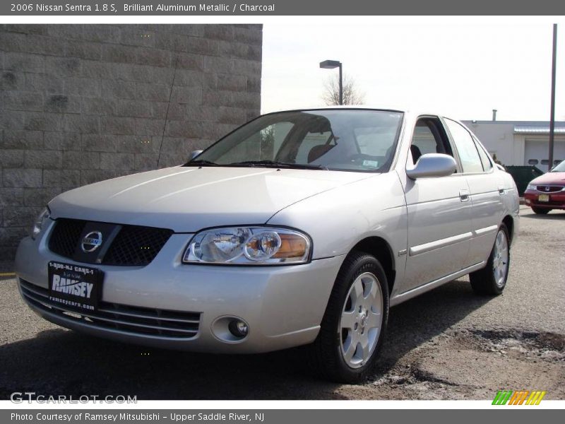 Brilliant Aluminum Metallic / Charcoal 2006 Nissan Sentra 1.8 S