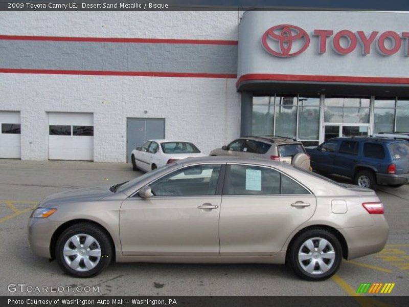 Desert Sand Metallic / Bisque 2009 Toyota Camry LE