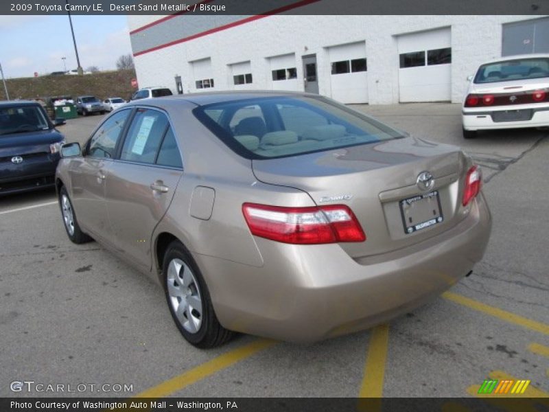 Desert Sand Metallic / Bisque 2009 Toyota Camry LE