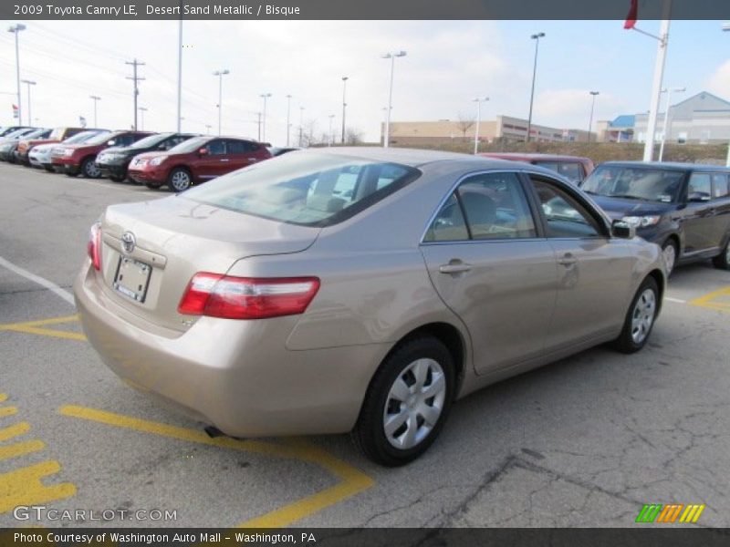Desert Sand Metallic / Bisque 2009 Toyota Camry LE