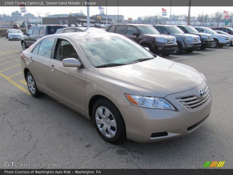 Desert Sand Metallic / Bisque 2009 Toyota Camry LE