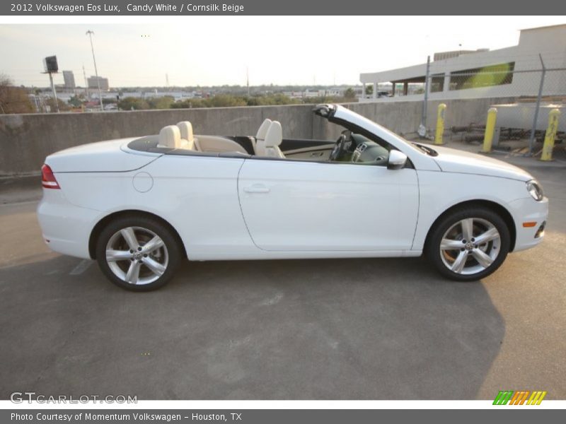 Candy White / Cornsilk Beige 2012 Volkswagen Eos Lux
