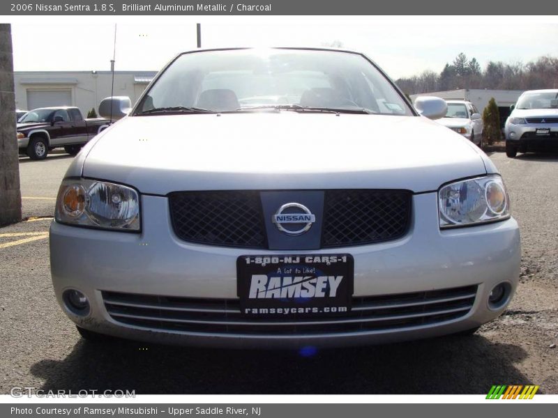 Brilliant Aluminum Metallic / Charcoal 2006 Nissan Sentra 1.8 S