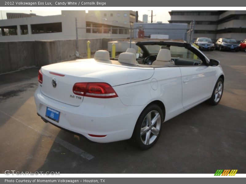 Candy White / Cornsilk Beige 2012 Volkswagen Eos Lux