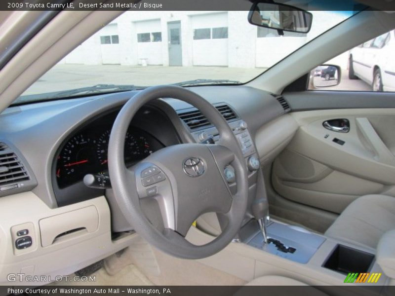 Desert Sand Metallic / Bisque 2009 Toyota Camry LE